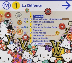 La défense, 2009 86x97cm, Technique mixte sur plaque de métro, signé et daté au dos Estimation : 1000 -1500 € Prix premium : 1 905 € Aguttes, Lyon, 27/09/2011